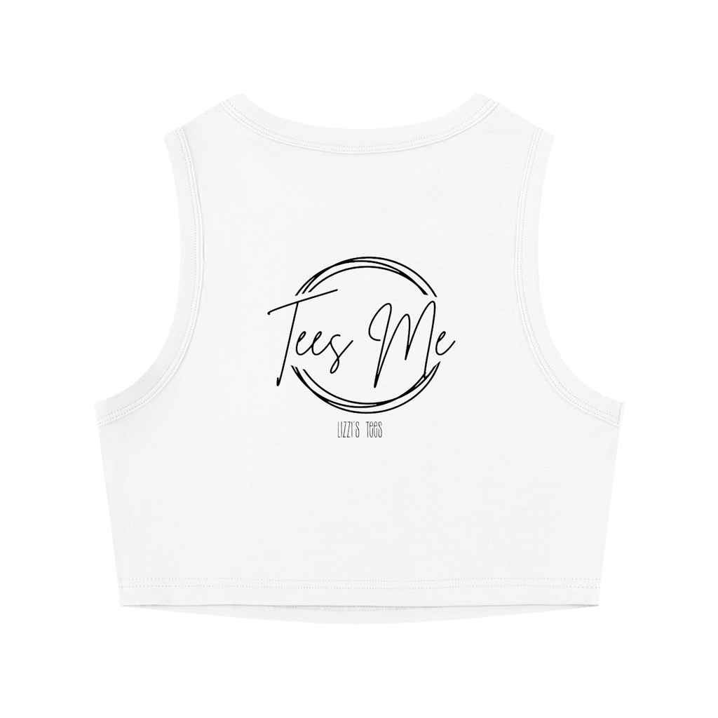Women's Tight Crewneck Crop Tank Top