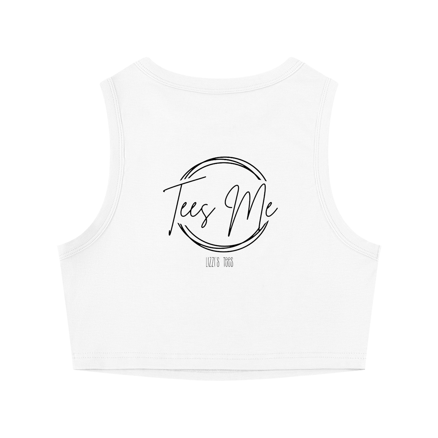 Women's Tight Crewneck Crop Tank Top