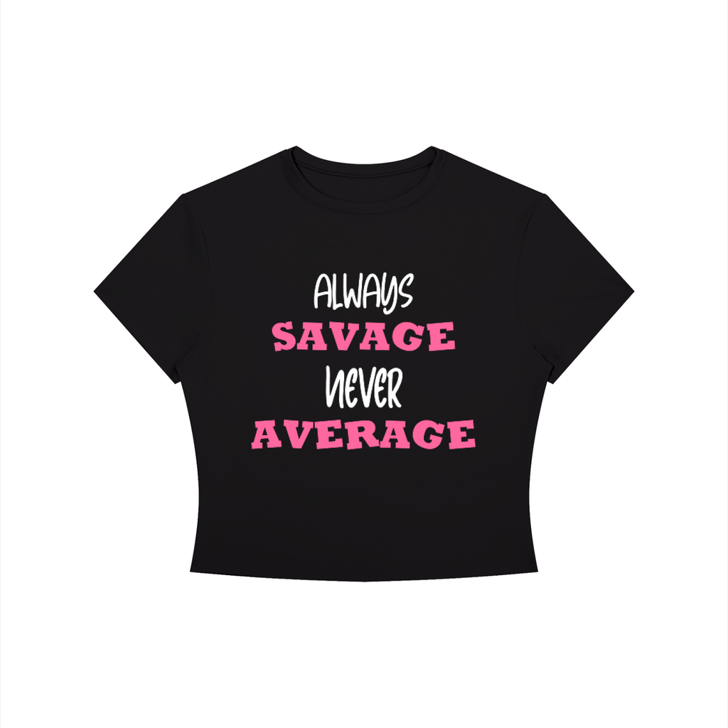 Women's Crewneck Crop T-Shirt