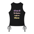 Women’s Drawstring Tank Top