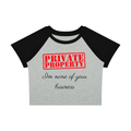 Women’s Raglan Color Block Baby T-Shirt