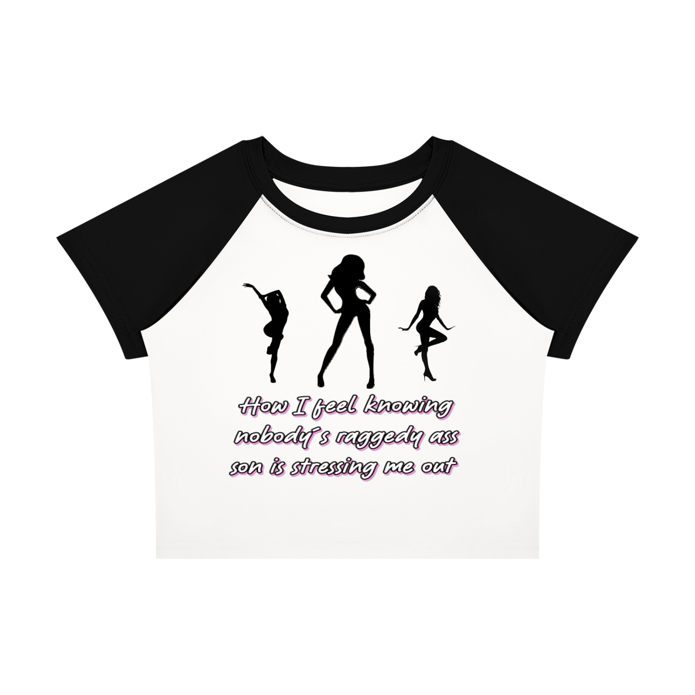Women’s Raglan Color Block Baby T-Shirt