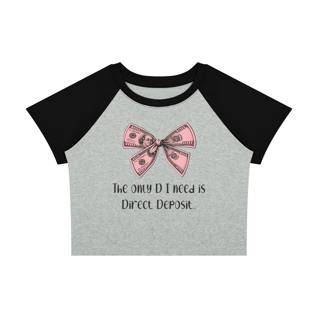 Women’s Raglan Color Block Baby T-Shirt