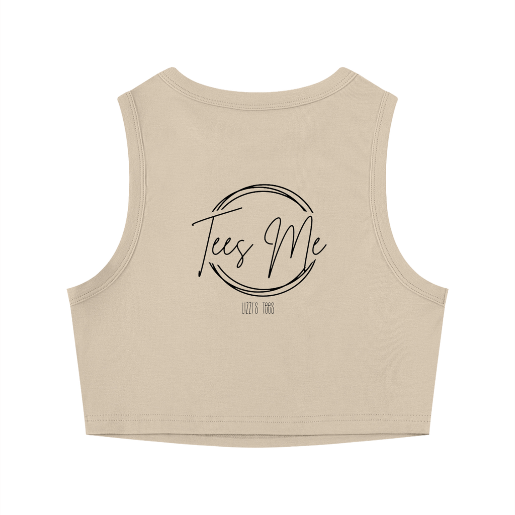 Women's Tight Crewneck Crop Tank Top