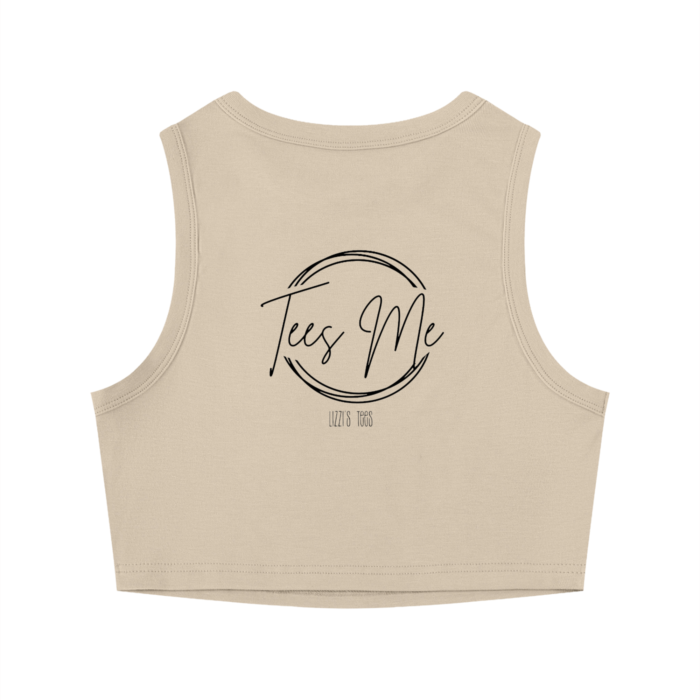 Women's Tight Crewneck Crop Tank Top
