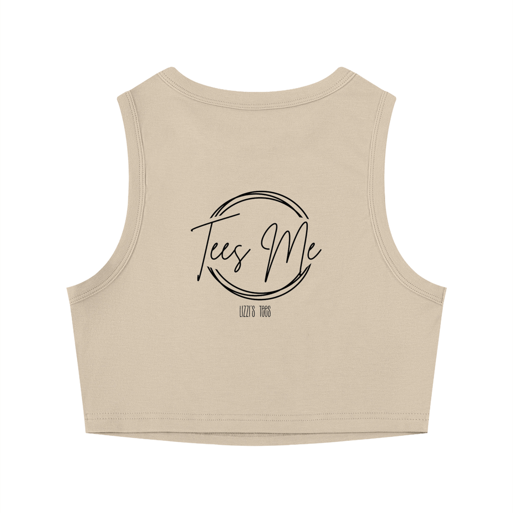 Women's Tight Crewneck Crop Tank Top