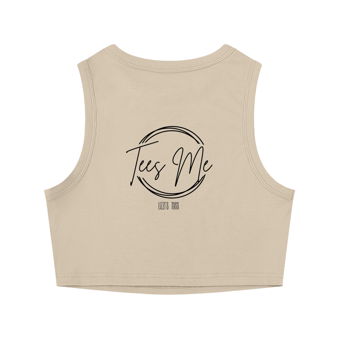 Women's Tight Crewneck Crop Tank Top