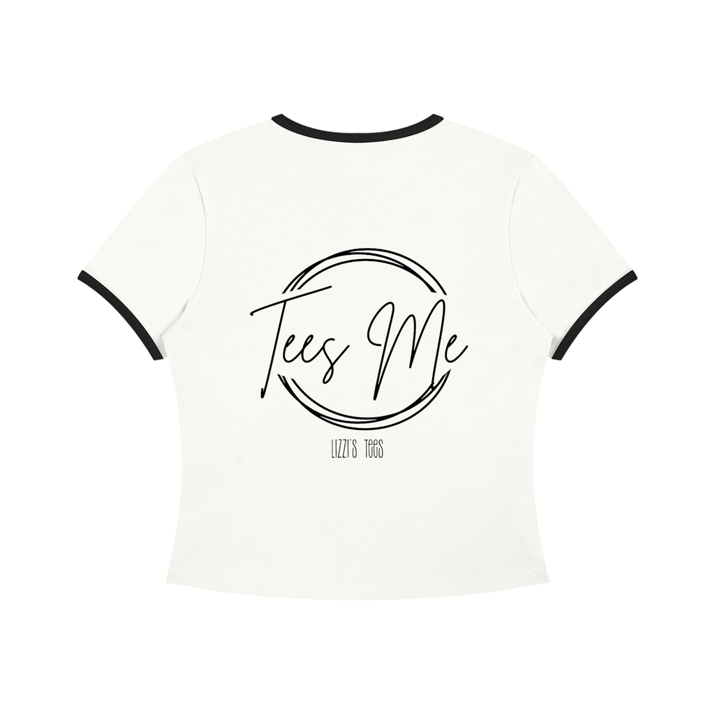 Women’s Color Block Crop T-Shirt