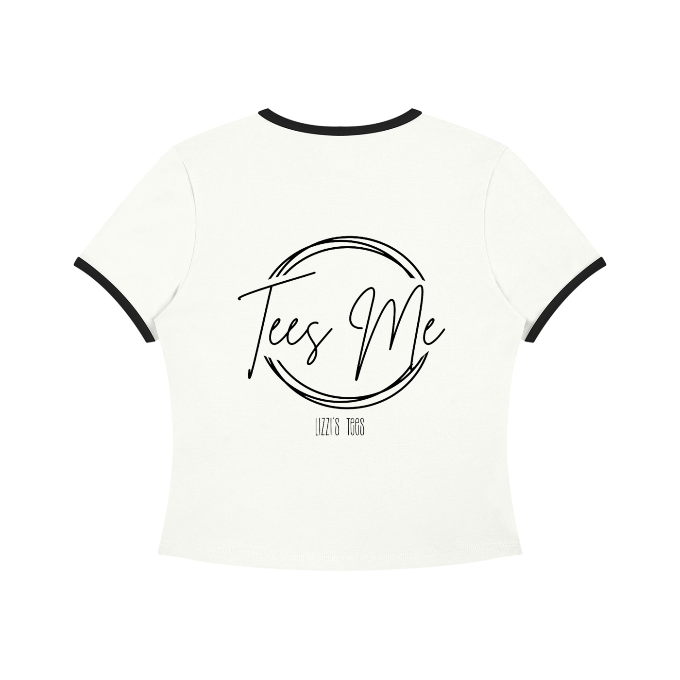 Women’s Color Block Crop T-Shirt