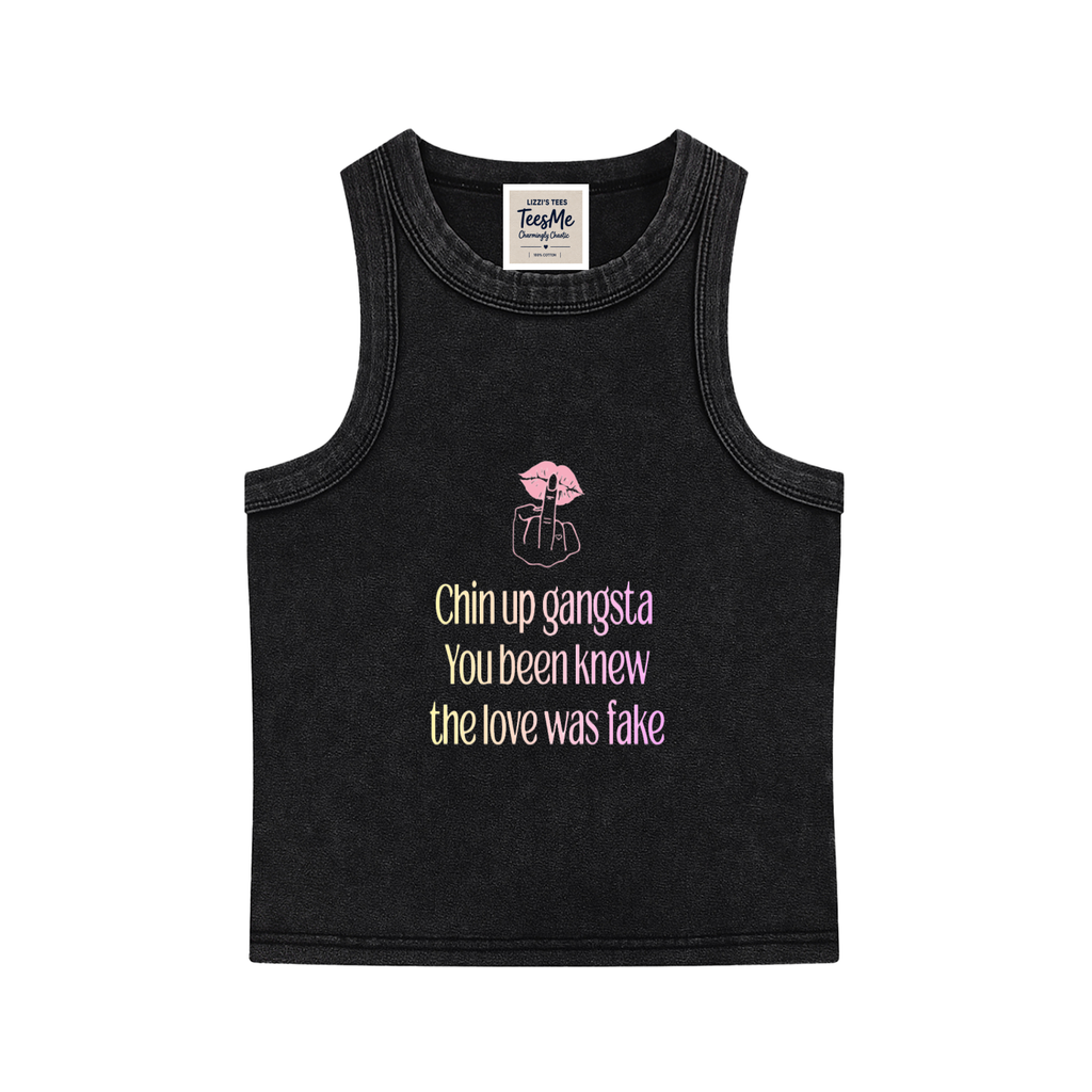 Snow Washed Tank Top
